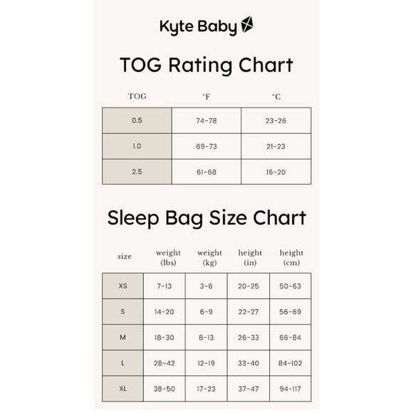 Kyte Baby Sleep Sack in 2.5 Tog - Picture 4 of 4
